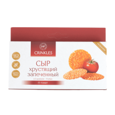 Сыр Crinkles хрустящий запеченный с томатом 18 г